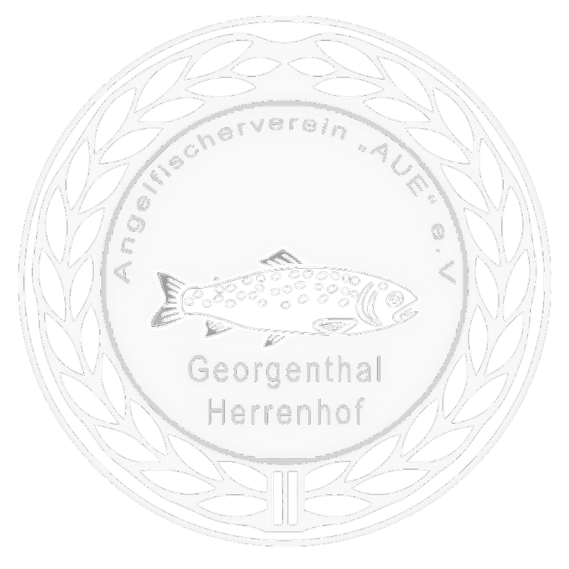 logo verein georgenthal angeln natur skyline